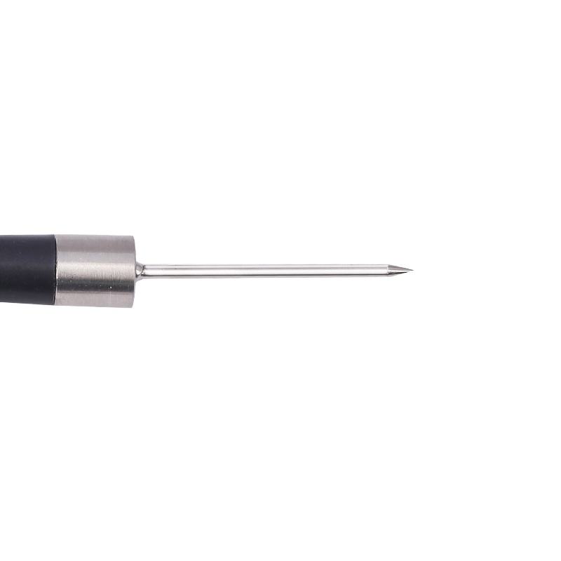 Halkaisijaltaan 3 mm anturi 3-johtiminen RTD Pt100 lämpötila-anturi Kädessä pidettävä K-tyypin 1 metrin termopari Ruostumattomasta teräksestä valmistettu neula-anturi